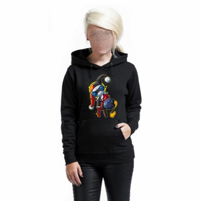 Дамски анорак без цип на HARLEY QUINN - CARTOON ART