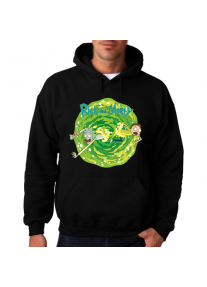 Мъжки суитчър без цип RICK AND MORTY