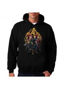 Мъжки суитчър без цип AVENGERS - TEAM