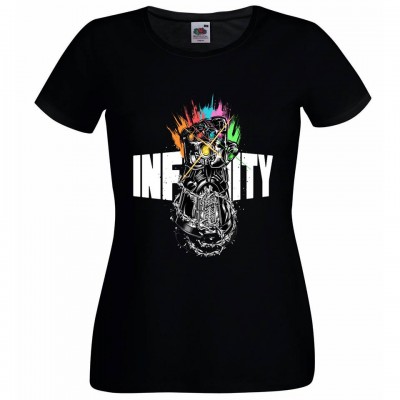 Дамска тениска Avengers: Infinity War - INFINITY