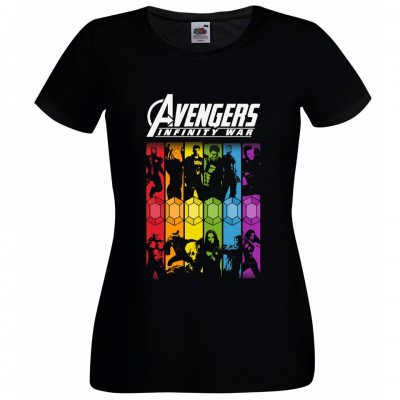 Дамска тениска Avengers: Infinity War - TEAM II