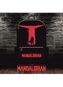 Ръчно рисувана раница THE MANDALORIAN 