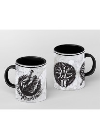 Керамична чаша BLOODBORNE - Crow Hunter Badge