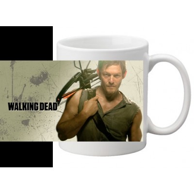 Бяла керамична чаша на THE WALKING DEAD - DARYL DIXON модел2 Бяла керамична чаша на THE WALKING DEAD - DARYL DIXON модел2