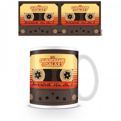 Бяла керамична чаша Guardians of the Galaxy Vol. 1
