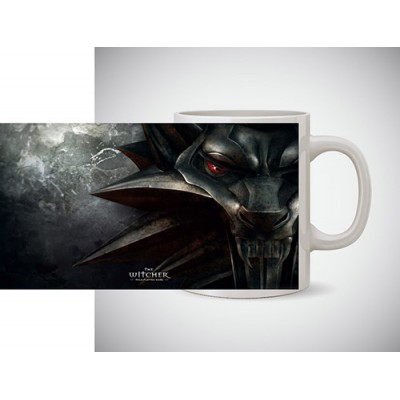 Бяла керамична чаша THE WITCHER 3