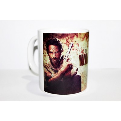 Страхотна чаша на THE WALKING DEAD - Rick Grimes модел 2