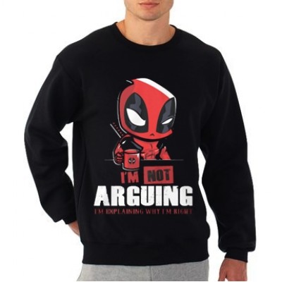 Блуза с дълъг ръкав DEADPOOL - I AM NOT ARGUING Блуза с дълъг ръкав DEADPOOL - I AM NOT ARGUING