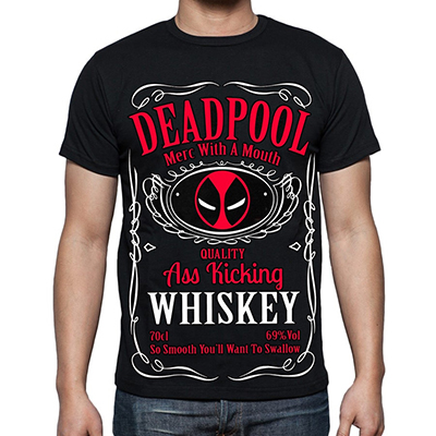 Тениска на Deadpool - WHISKEY