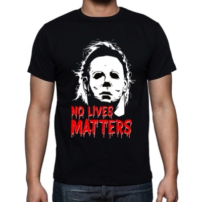 Мъжка тениска MICHAEL MYERS - no lives matters