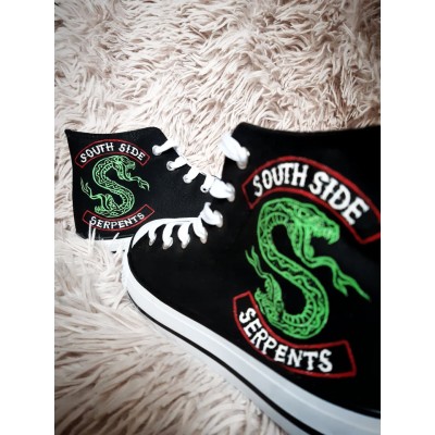 Ръчно рисувани обувки RIVEDALE - Southside Serpents