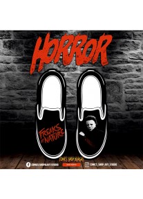 Ръчно рисувани обувки HORROR - Freaks of Nature II