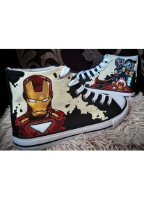 Ръчно рисувани обувки Avengers - Infinity War