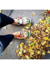 Ръчно рисувани кецове Zombie