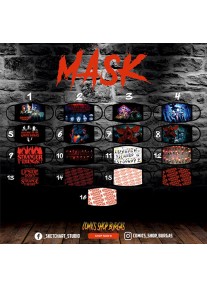 Предпазна маска за лице STRANGER THINGS