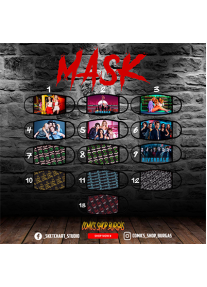 Предпазна маска за лице RIVERDALE