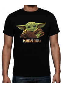 Мъжка тениска The Mandalorian YODA