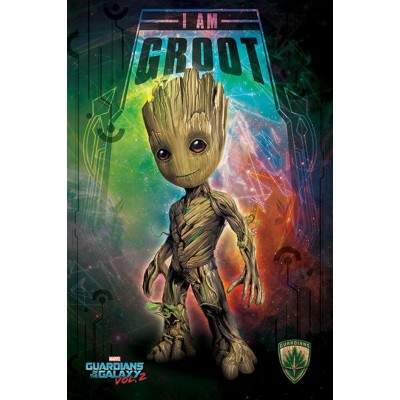 Постер за стена на I AM GROOT - Guardians of the Galaxy vol.2