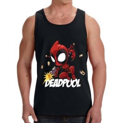 Мъжки потник DEADPOOL - animation
