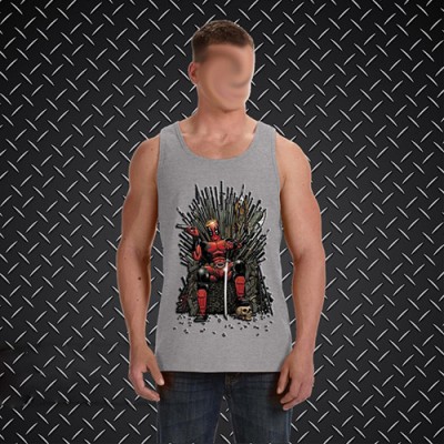 Мъжки потник на DEADPOOL - модел 4