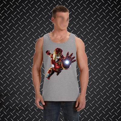 Мъжки потник на IRON MAN - модел 1