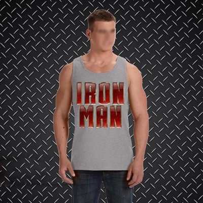 Мъжки потник на IRON MAN - модел 2
