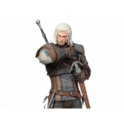 Статуетка The Witcher 3: Wild Hunt Geralt Heart of Stone Deluxe,24 cm