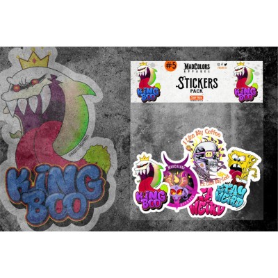 КОМПЛЕКТ СТИКЕРИ Stay Weird - Mix02