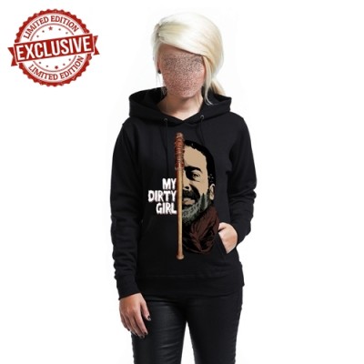 Дамски суитчър без цип NEGAN - MY DIRTY GIRL