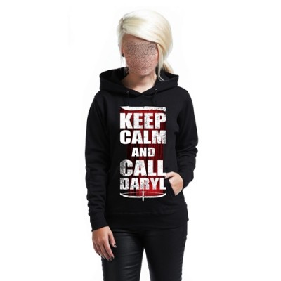 Дамски суитчър без цип  KEEP CALM AND CALL DARYL