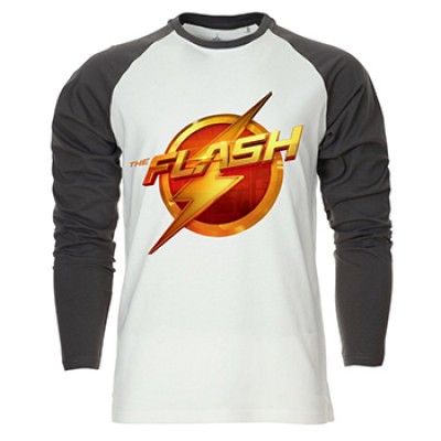 Блуза с дълъг ръкав на The Flash - лого
