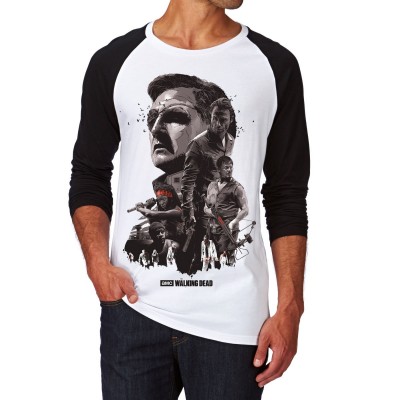 Мъжка блуза с дълъг ръкав на THE WALKING DEAD - модел 1