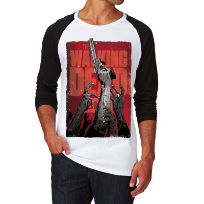 Мъжка блуза с дълъг ръкав на THE WALKING DEAD - модел 2