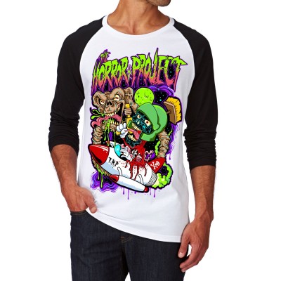 Мъжка блуза с дълъг ръкав на THE HORROR PROJECT