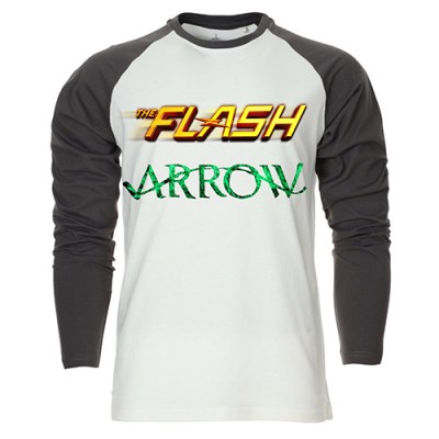 Блуза с дълъг ръкав на Arrow vs The Flash 