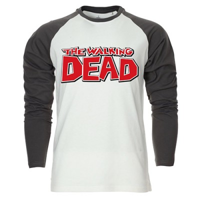 Блуза с дълъг ръкав на  The Walking Dead - red logo