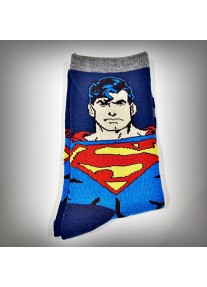 Памучни комикс чорапи на Superman - модел 2