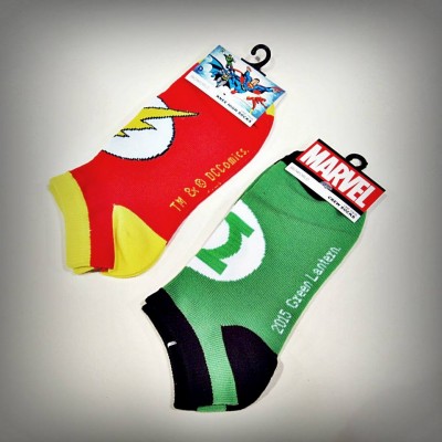 Страхотни памучни чорапи на Green Lantern