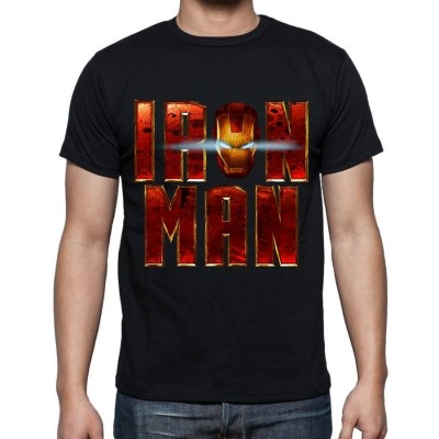 Авторска тениска на Iron Man - надпис 2
