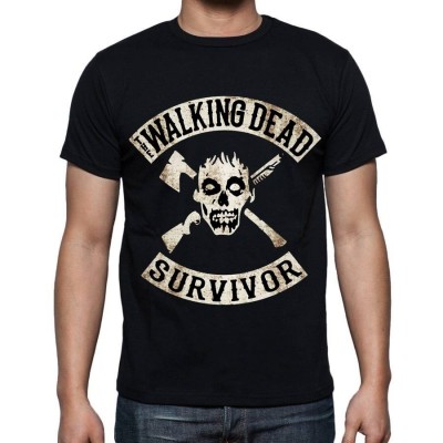 Мъжка тениска на THE WALKING DEAD - SURVIVOR